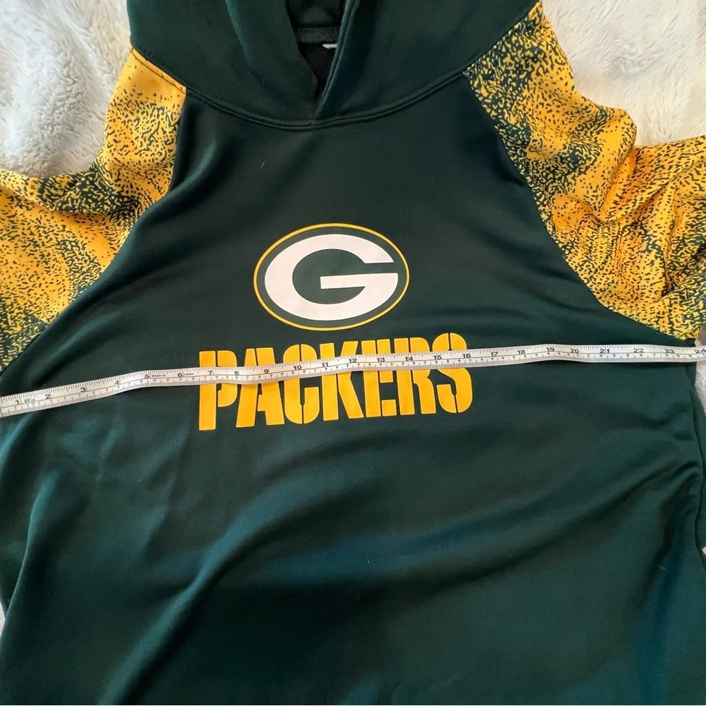 Green Bay Packers dri-fit hooded sweatshirt. - Picture 3 of 4